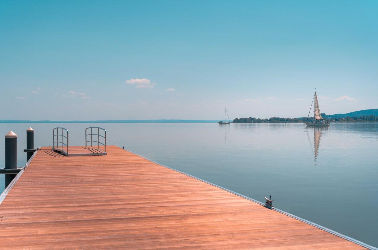 Ferienwohnung Fuzliget Surf Garden Balatonfůzfő Exterior foto